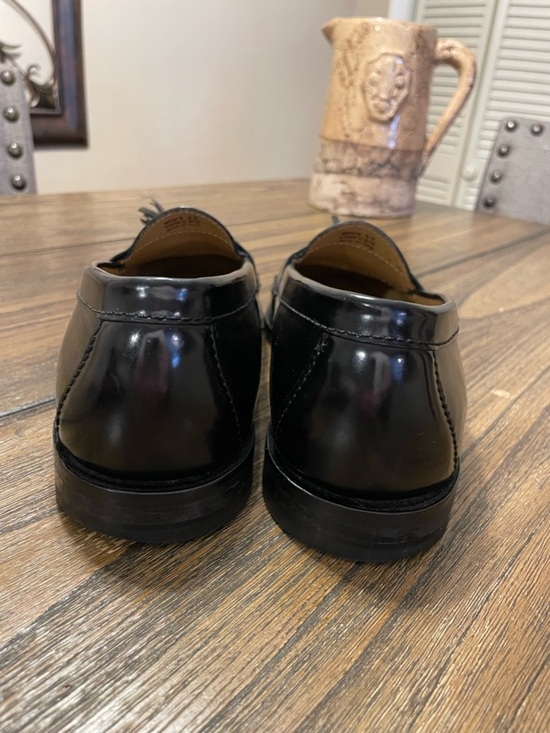 Cole Haan Pinch Men’s 8 M Black Leather Tasseled Loafers Shoes Slip On Classic main image 9